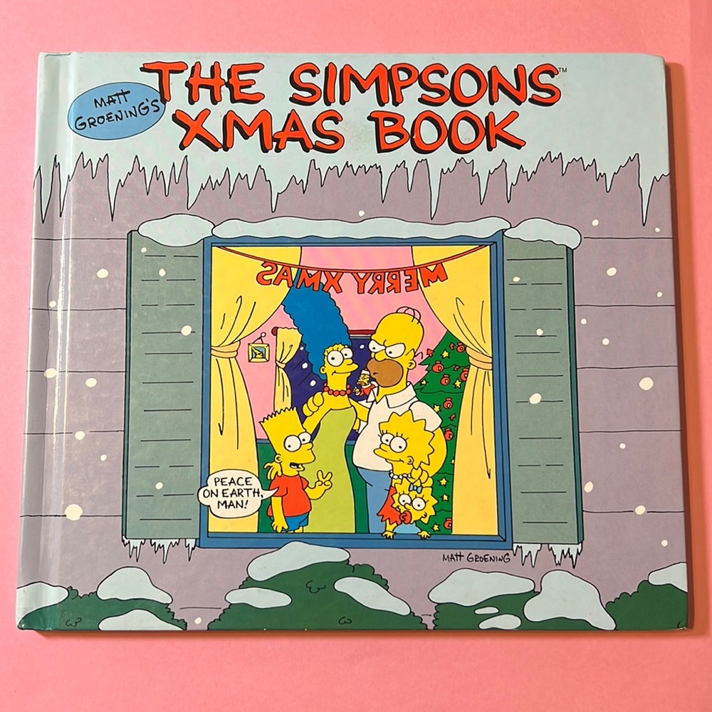 Vintage 1990's First Edition Matt Groening’s The Simpsons Xmas Book